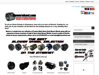 blowerwheel.com screenshot