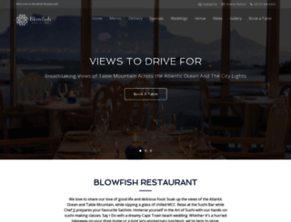 blowfishrestaurant.co.za screenshot