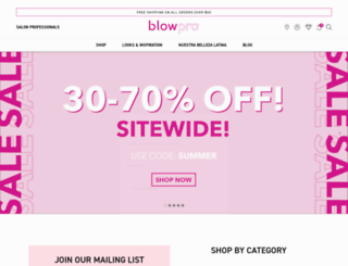blowpro.com screenshot