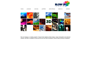 blowupimaging.com.au screenshot
