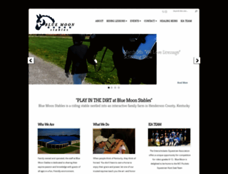 blue-moon-stables.com screenshot