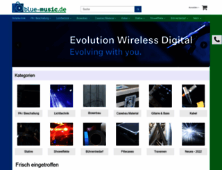 blue-music.de screenshot