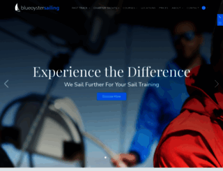 blue-oyster-sailing.com screenshot