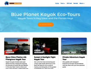blue-planet-kayak.com screenshot