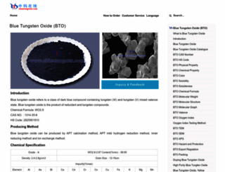 blue-tungsten-oxide.com screenshot