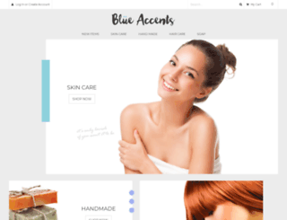 blueaccents.warhead.com screenshot