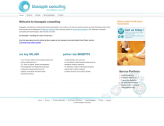 blueapple-consulting.com screenshot