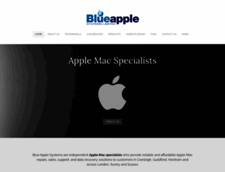 blueapplesystems.co.uk screenshot
