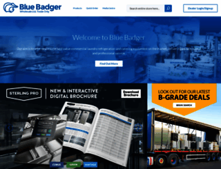 bluebadger.co.uk screenshot