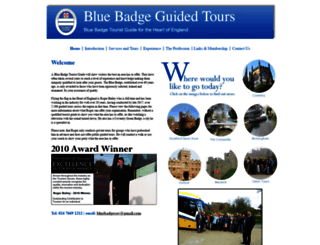 bluebadgetouristguide.co.uk screenshot