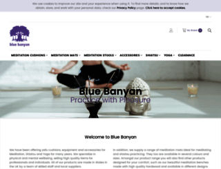 bluebanyan.co.uk screenshot