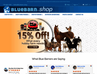 bluebarn.shop screenshot