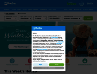 bluebaytravel.co.uk screenshot