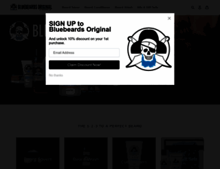 bluebeardsoriginal.com screenshot