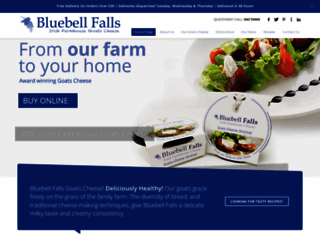 bluebellfalls.com screenshot