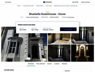 bluebells-guest-house-dover.hotelmix.co.uk screenshot