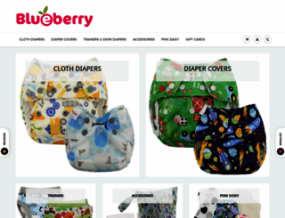 blueberrydiapers.com screenshot