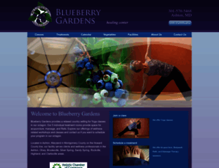 blueberrygardens.org screenshot