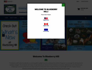 blueberryhillbooks.com screenshot