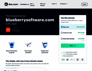 blueberrysoftware.com screenshot