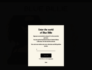 bluebillie.com screenshot