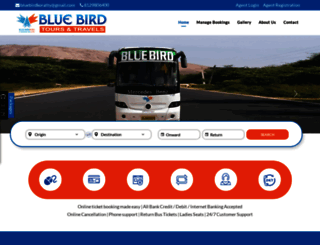 bluebirdbus.net screenshot