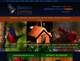 bluebirdlanding.com screenshot