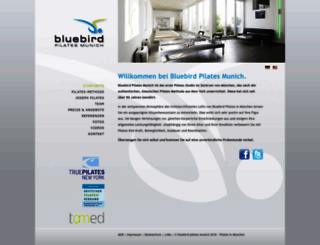 bluebirdpilates.com screenshot