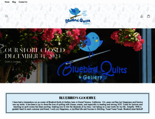 bluebirdquilts.com screenshot