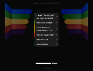 bluebox-webdesign.de screenshot
