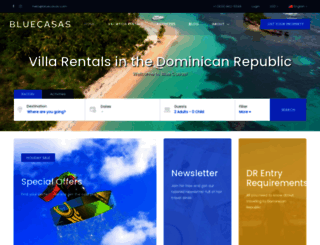 bluecasas.com screenshot