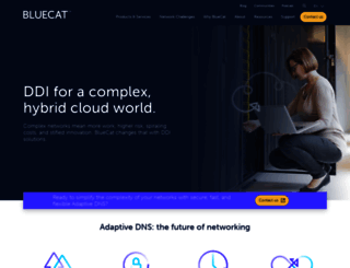 bluecat.com screenshot