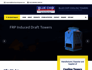bluechipcoolingtower.com screenshot