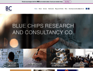 bluechipsconsultancy.com screenshot