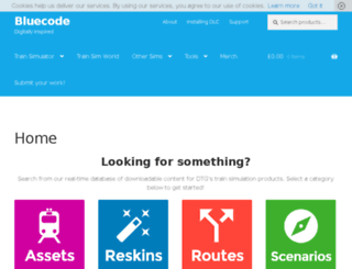 bluecode.org.uk screenshot