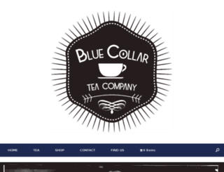 bluecollarteaco.com screenshot