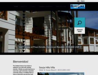 bluecoverealty.com screenshot