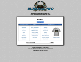 bluecrab.info screenshot