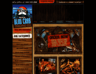 bluecrabtrading.com screenshot