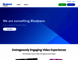bluecrew.bluejeans.com screenshot
