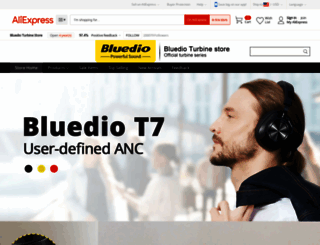 bluedio02.aliexpress.com screenshot