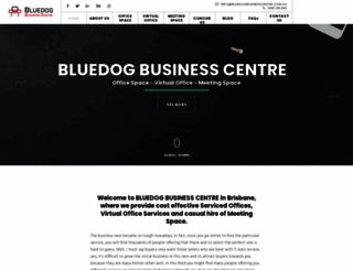 bluedogbusinesscentre.com.au screenshot