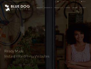 bluedogwebsites.com screenshot