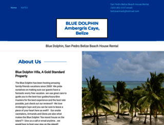 bluedolphinbelize.com screenshot