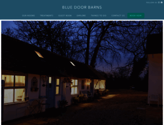 bluedoorbarns.com screenshot