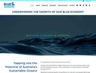 blueeconomycrc.com.au screenshot