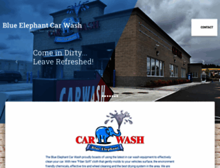 blueelephantcarwash.com screenshot