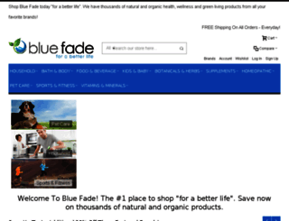 bluefade.com screenshot