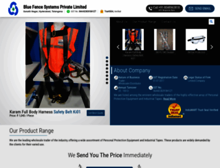 bluefencesystems.com screenshot