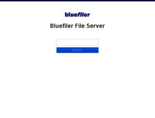 bluefiler.egnyte.com screenshot
